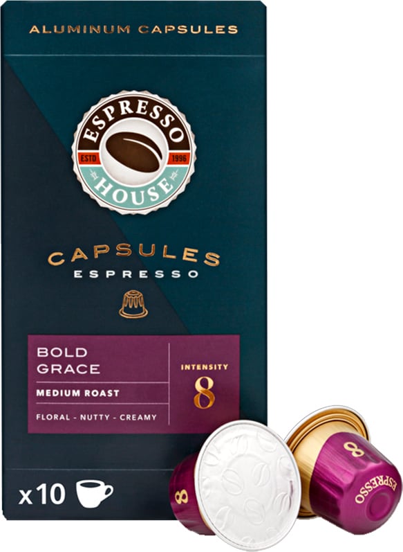Espresso House Bold Grace kaffekapsler 4029706 | Elgiganten