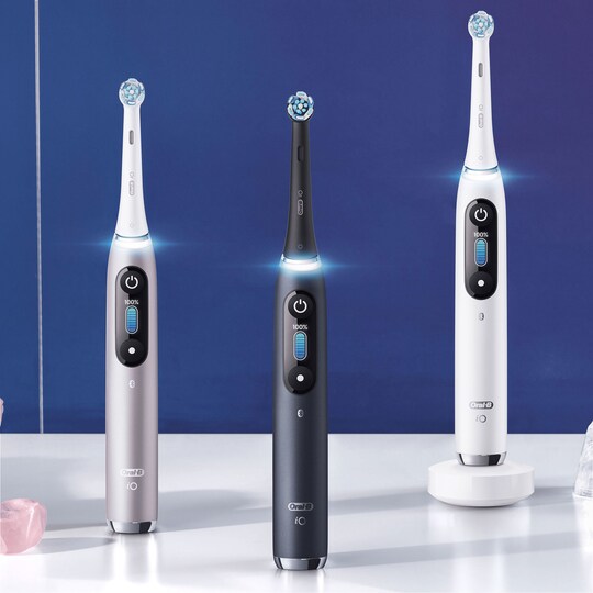 Oral B iO Series 9S elektrisk tandbørste 307556 (hvid) | Elgiganten