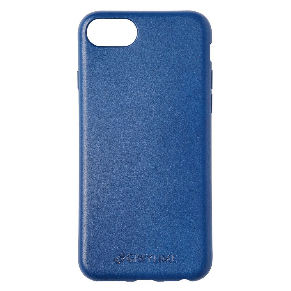 GreyLime iPhone 6/7/8/SE miljøvenligt cover - Navy Blå | Elgiganten