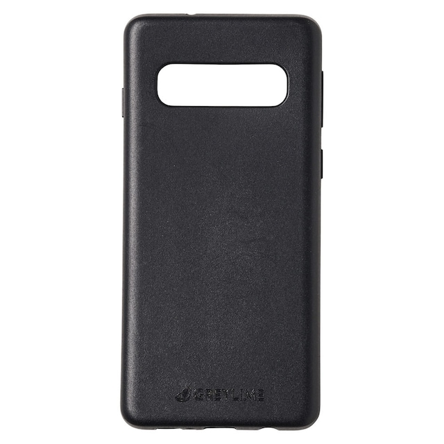 GreyLime Samsung S10+ miljøvenligt cover - Sort