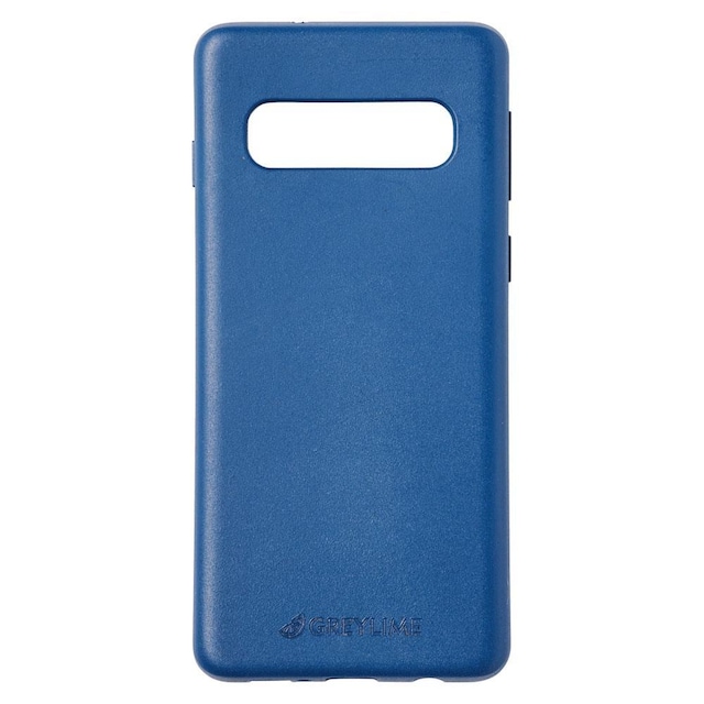 GreyLime Samsung S10 miljøvenligt cover - Navy Blå