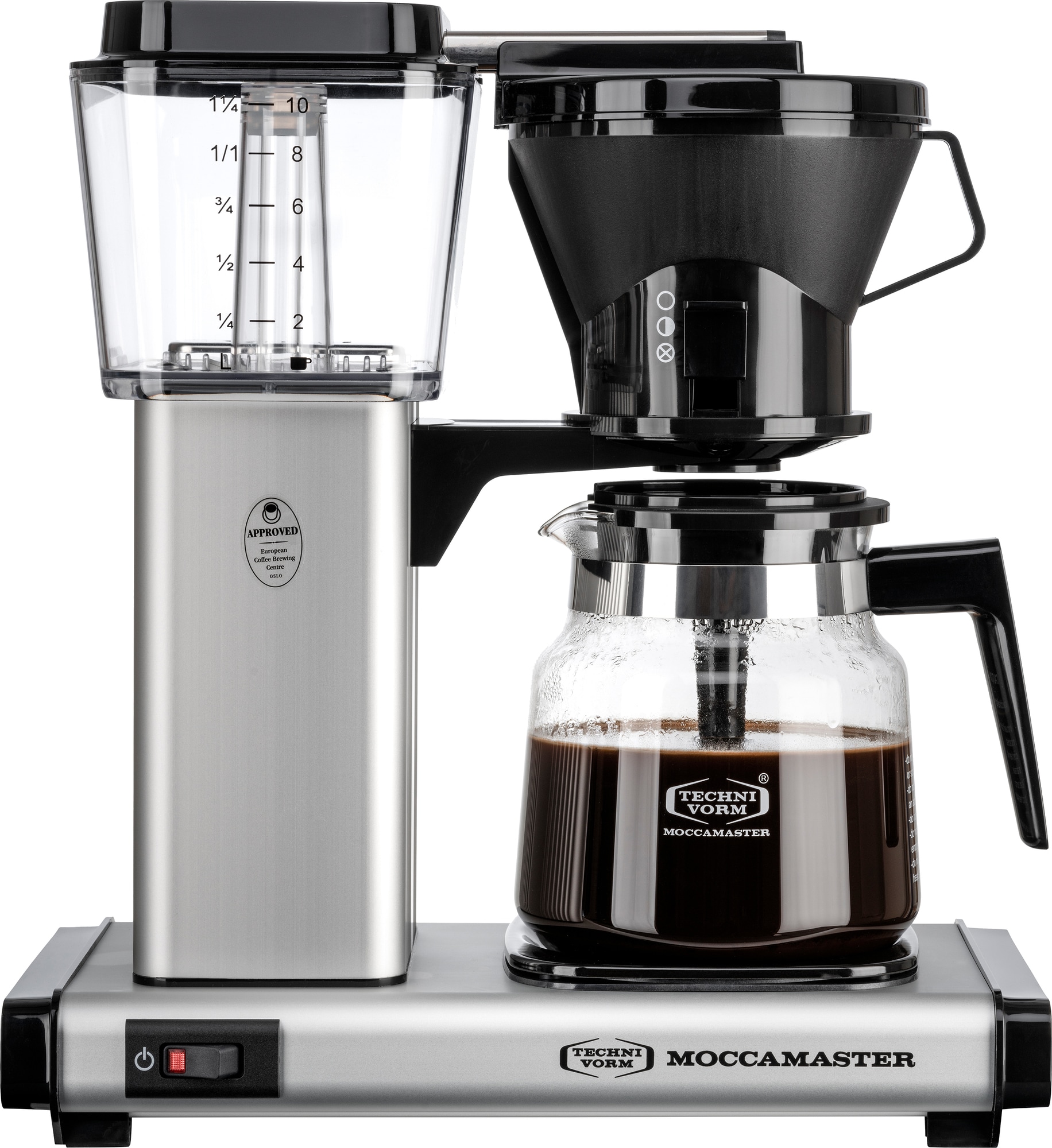 Moccamaster kaffemaskine HB741AOMS (matte silver) | Elgiganten