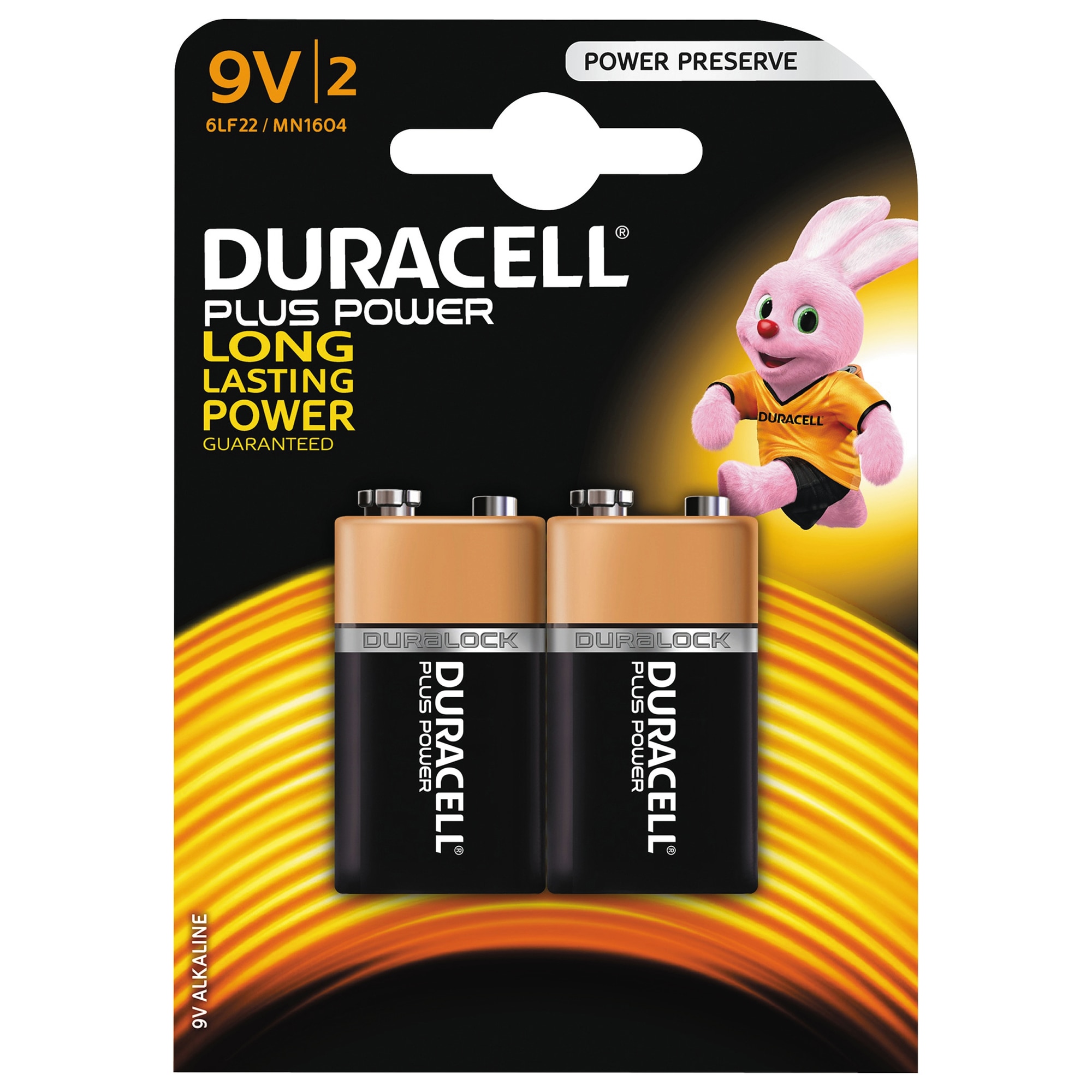 Duracell Plus Power 9V batteri (2 stk) | Elgiganten