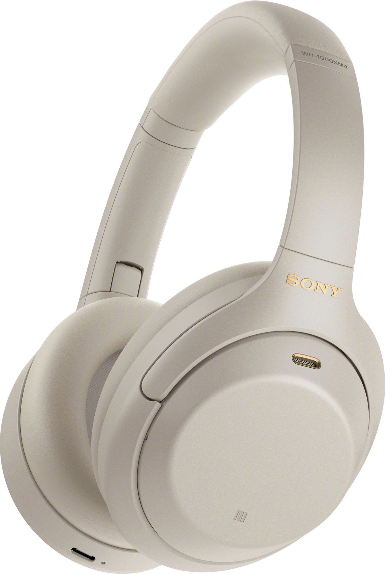 Sony trådløse around-ear høretelefoner WH-1000XM4 (sølv) | Elgiganten