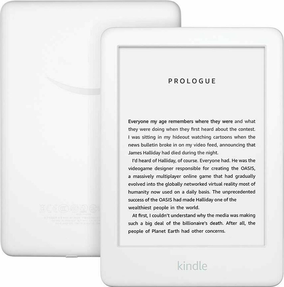 Amazon Kindle 6" (2019) ebogslæser (hvid) - Tablet og iPad - Elgiganten