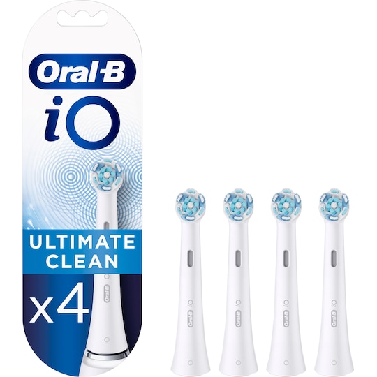 Oral-B iO Ultimate Clean tandbørste refill IOREFILL4WH (hvid) | Elgiganten