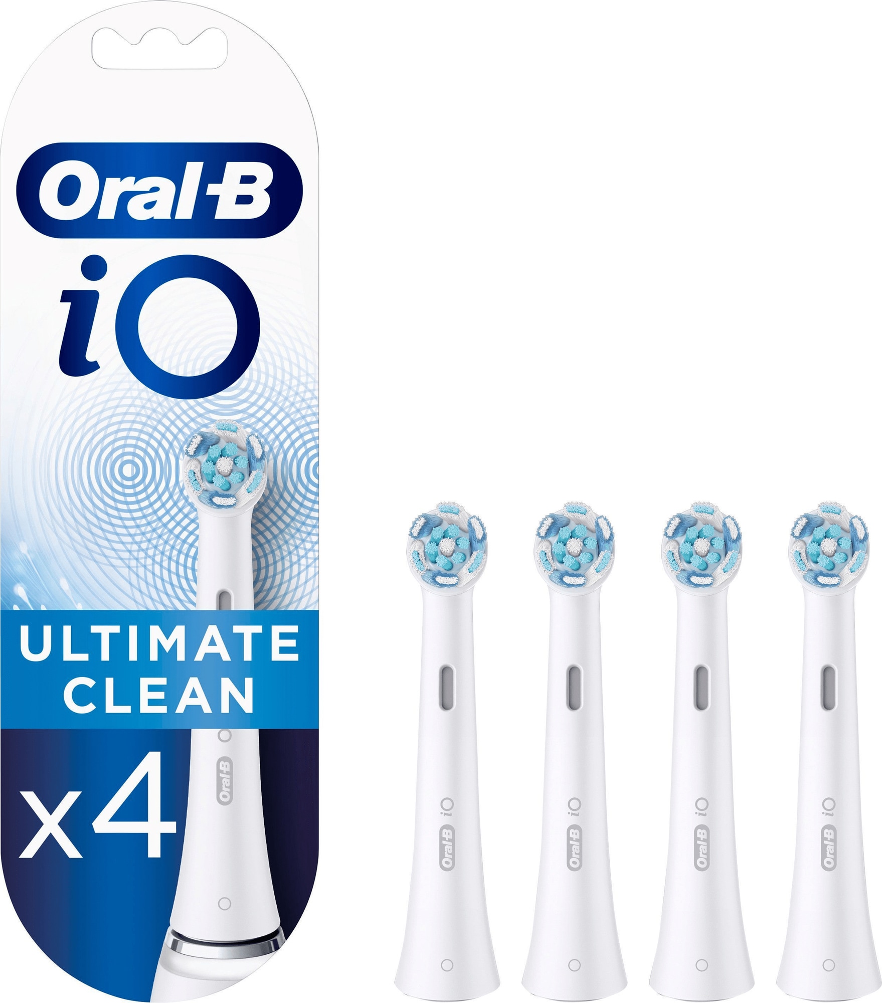 Oral-B iO Ultimate Clean tandbørste refill IOREFILL4WH (hvid) med PrisMatch