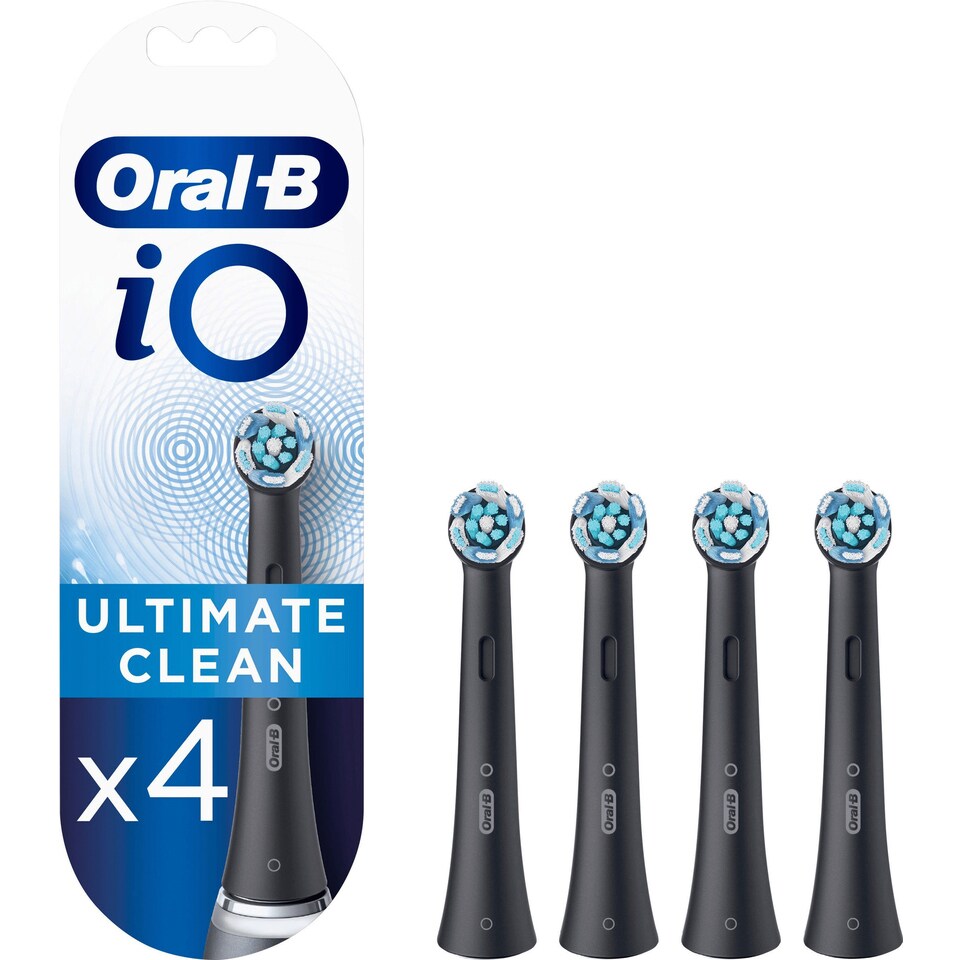 Oral-B iO Ultimate Clean tandbørste refill IOREFILL4BK (sort) | Elgiganten