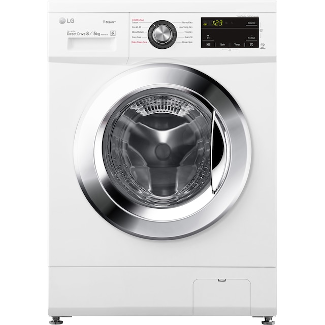 LG vaskemaskine/tørretumbler CM20T5S2E (8/5 kg)
