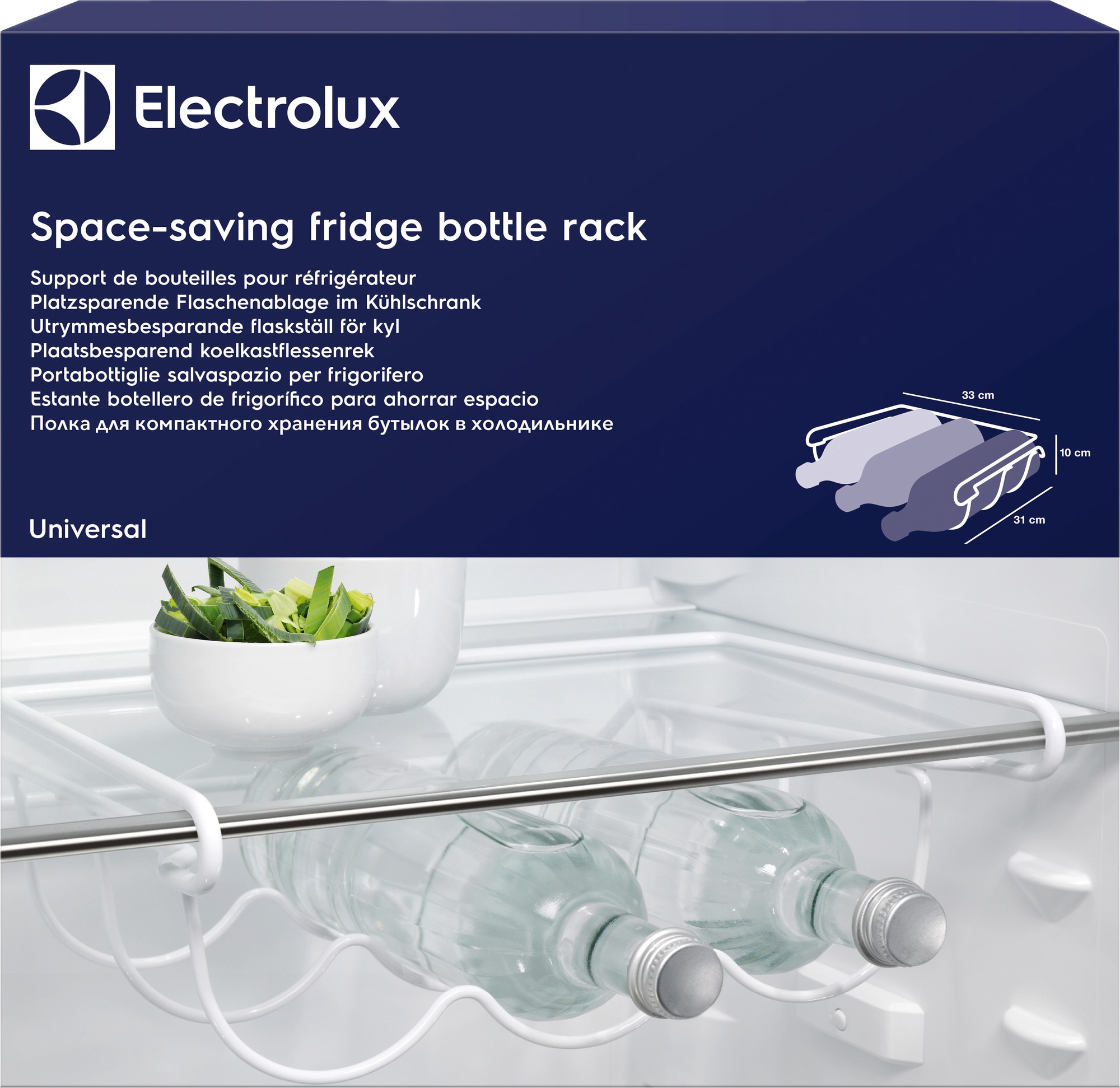 Electrolux Universal Flaskeholder (3 flasker) | Elgiganten