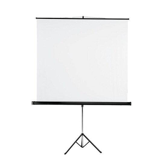 Hama projektorlærred (180 x 180 cm) med stativ | Elgiganten