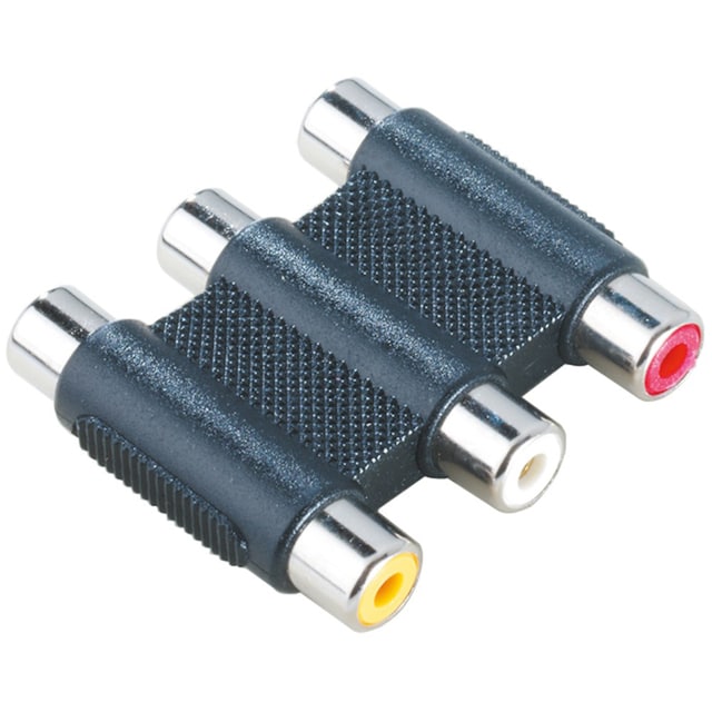 Hama adapter 3 x RCA-hunstik til 3 x RCA-hunstik