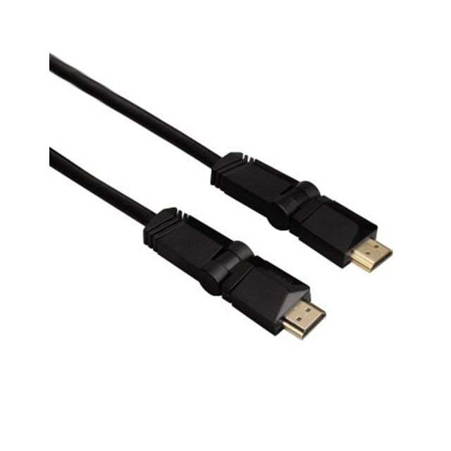 Hama High Speed drejbart HDMI-HDMI kabel (3 m)