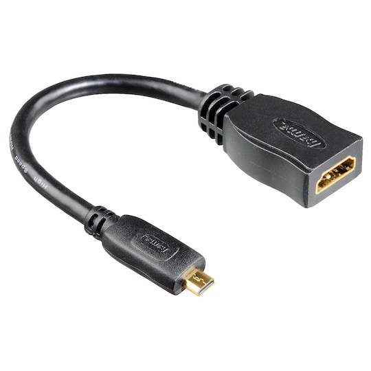 Hama HDMI-adapter HDMI D (micro) - HDMI A | Elgiganten