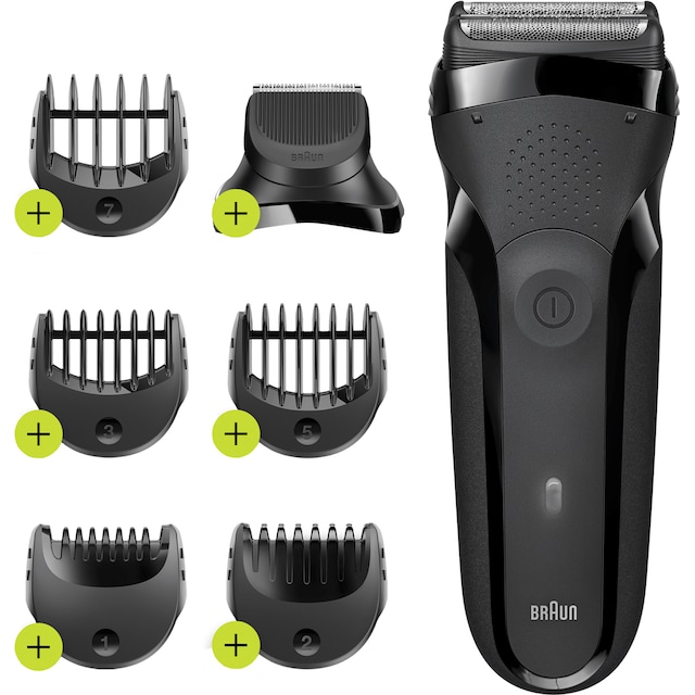 Braun Series 3 Shave&Style elektrisk barbermaskine og trimmer 300BT