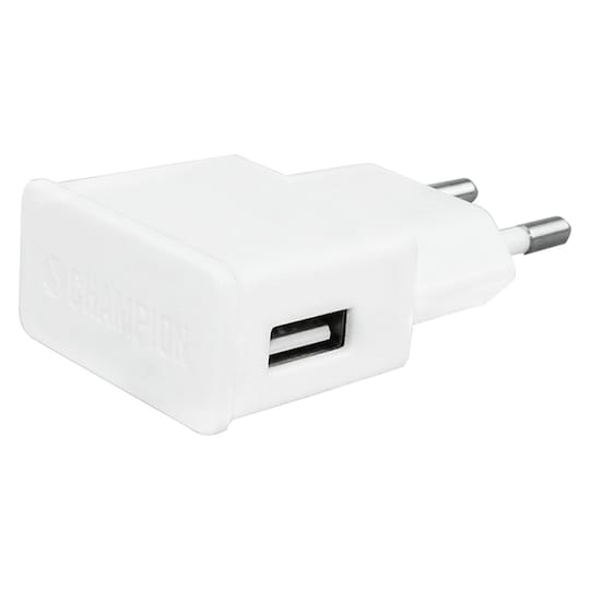 USB-oplader 230V 2.1A Hvid | Elgiganten