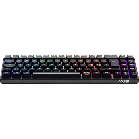 NOS C-650W Compact PRO RGB trådløst tastatur | Elgiganten