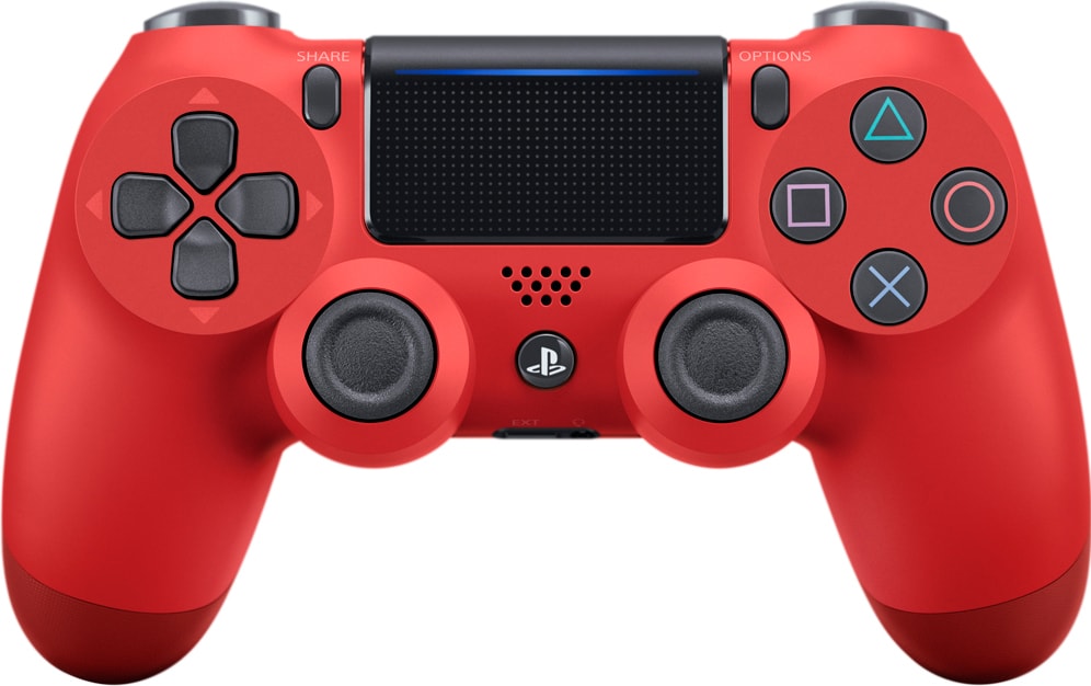DualShock 4 controller til PS4 (rød) | Elgiganten