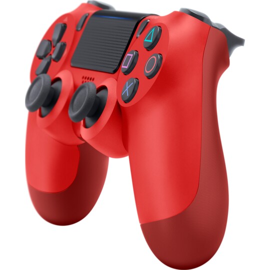 DualShock 4 trådløs controller til PS4 (rød) | Elgiganten