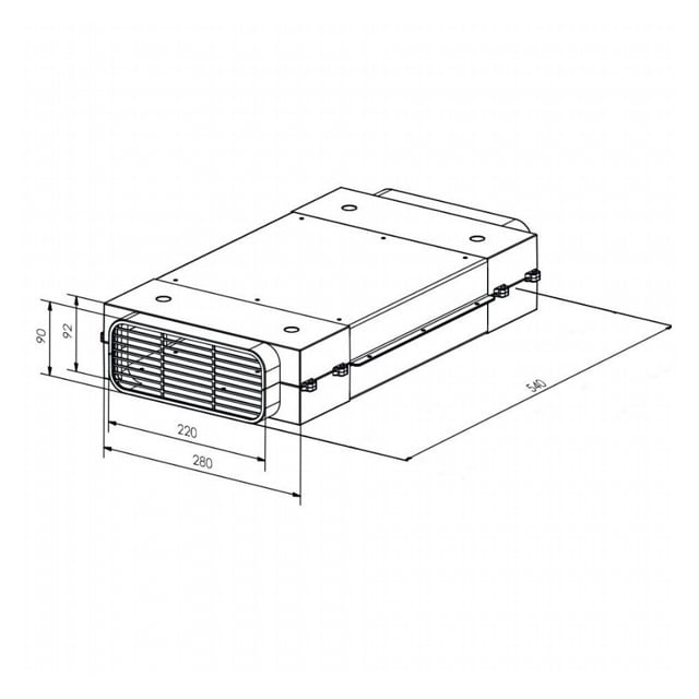 Plasmafilter, Q800 til flatkanal