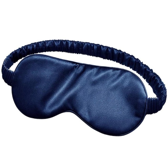 Silke sovemaske Mørkeblå | Elgiganten