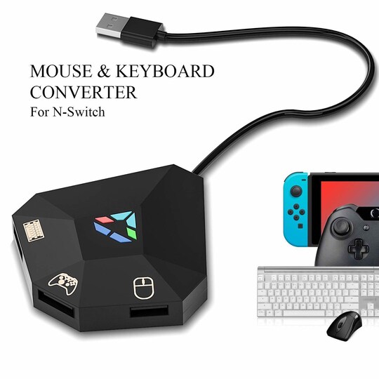 Mus / tastaturadapterkontakt, PS4, Xbox One / 360, PS3 | Elgiganten
