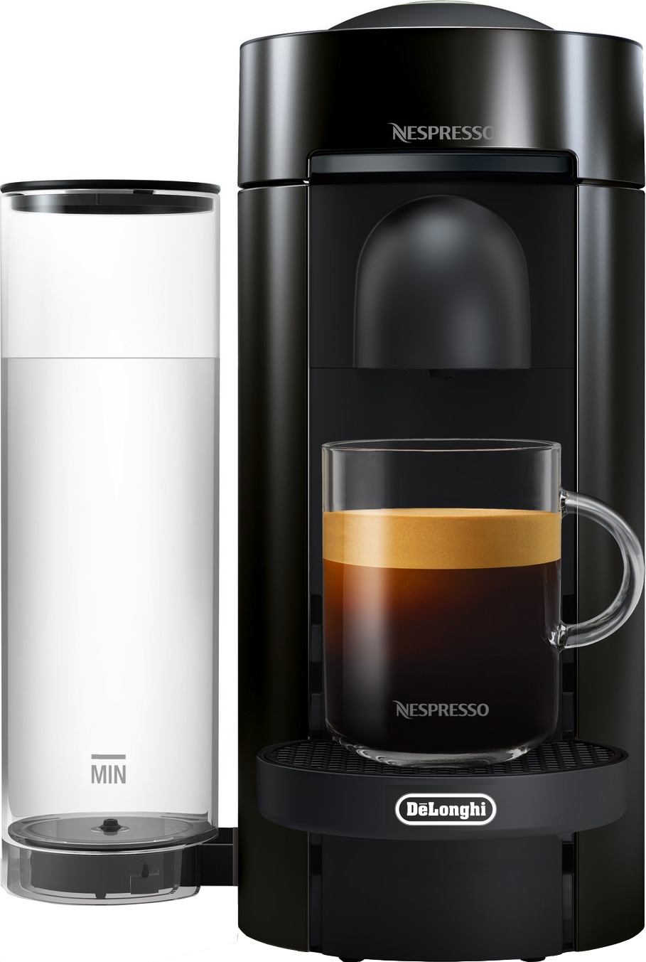 NESPRESSO® VertuoPlus-kaffemaskine fra Sort | Elgiganten