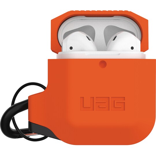 UAG Apple AirPods silikonecover (orange/grå) | Elgiganten