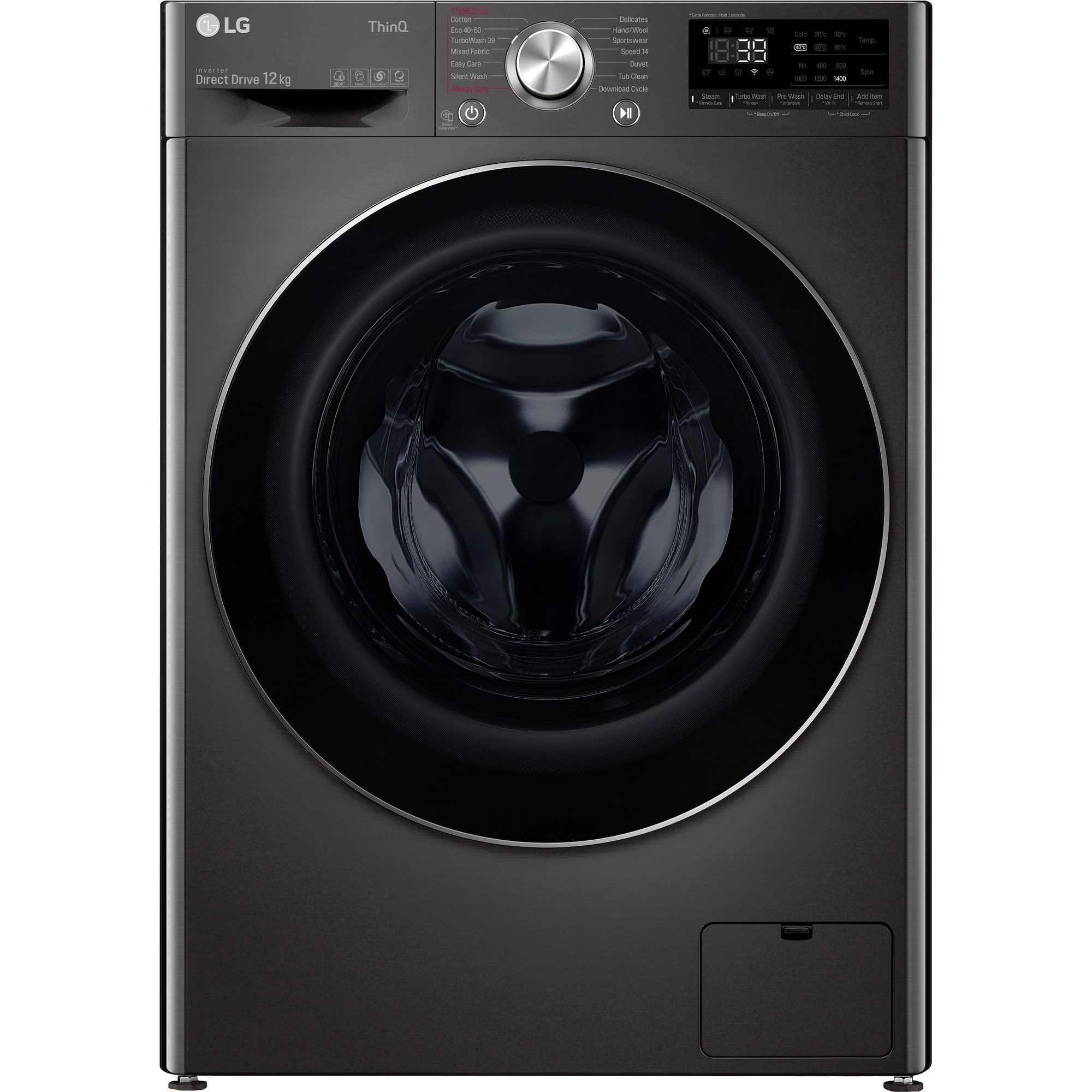 LG vaskemaskine FV90BNS2BE | Elgiganten