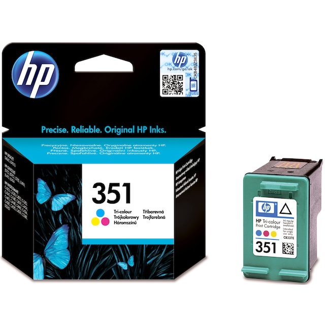 HP blækpatron 351 Cyan Magenta Gul