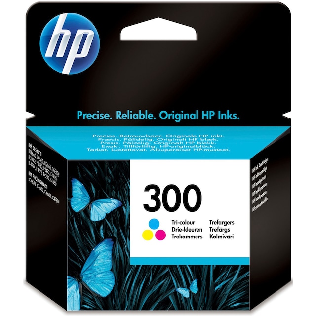 HP blækpatron 300 Cyan Magenta Gul