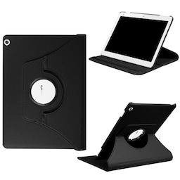 Stand Tablet-Taske med Elastikbånd til Huawei MediaPad M3 Lite 10 - Sort