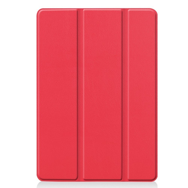 Apple iPad 10.2 2021/2020/2019 Trifoldet Stand Tablet-Taske - Rød