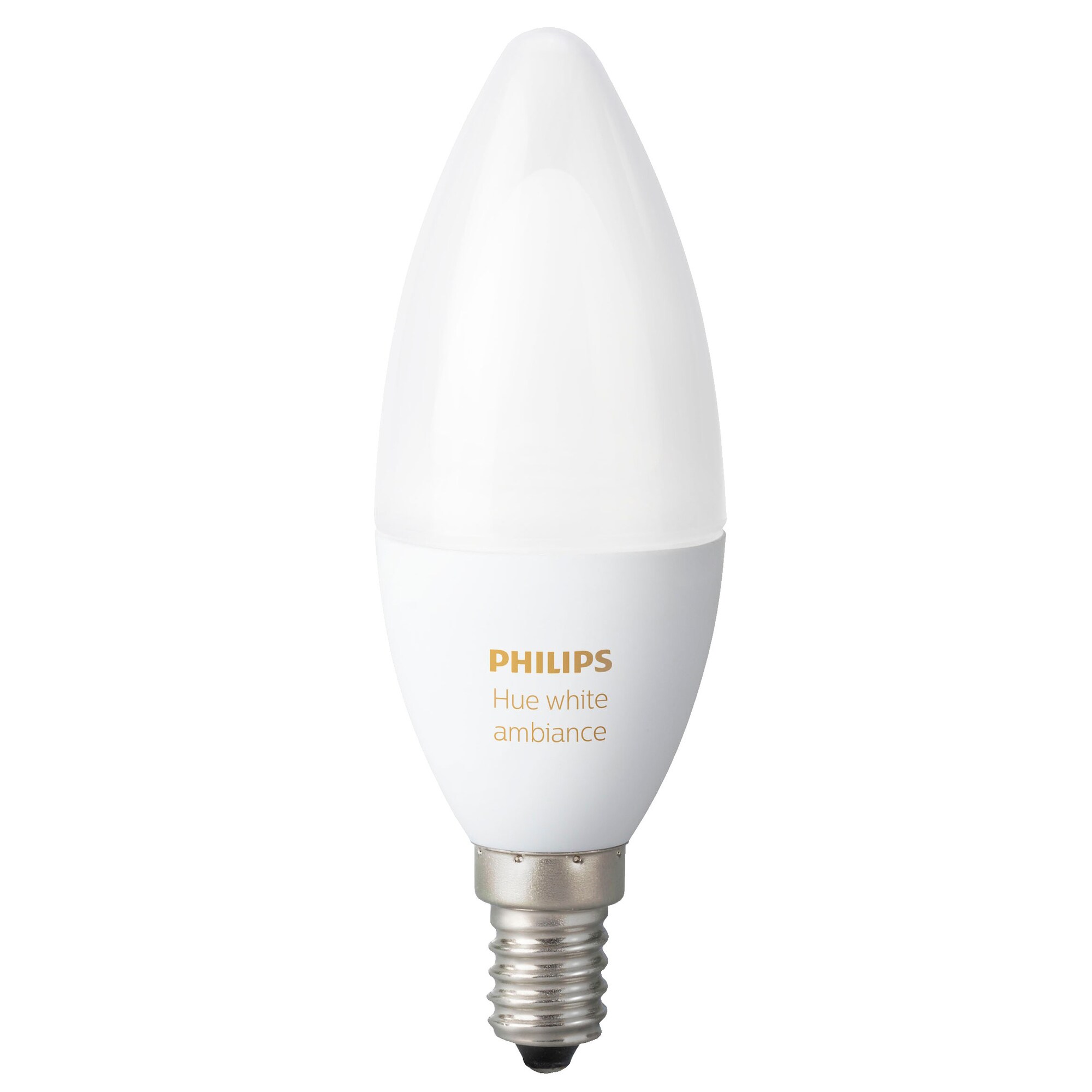 Philips Hue White ambiance pære 6W B39 E14 - Smart belysning ...