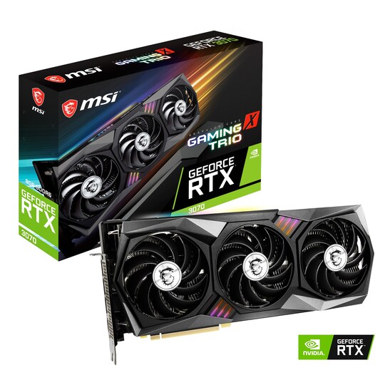 MSI GeForce RTX 3070 8GB GAMING X TRIO