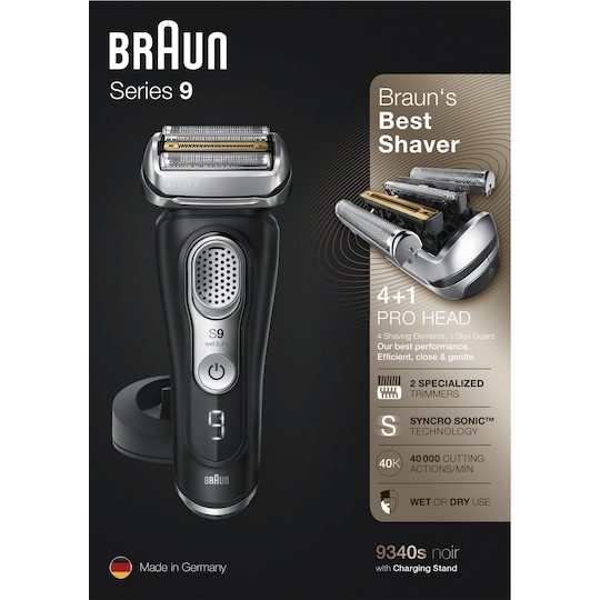 Braun Series 9 shaver 9340S | Elgiganten