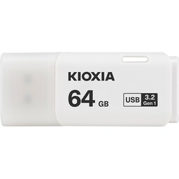 Kioxia TransMemory U301 flashdrev 64 GB (hvid)