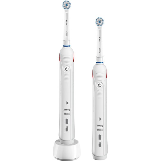 Oral-B Smart 4 elektrisk tandbørste (dobbeltpakke) SMART4900DUO | Elgiganten
