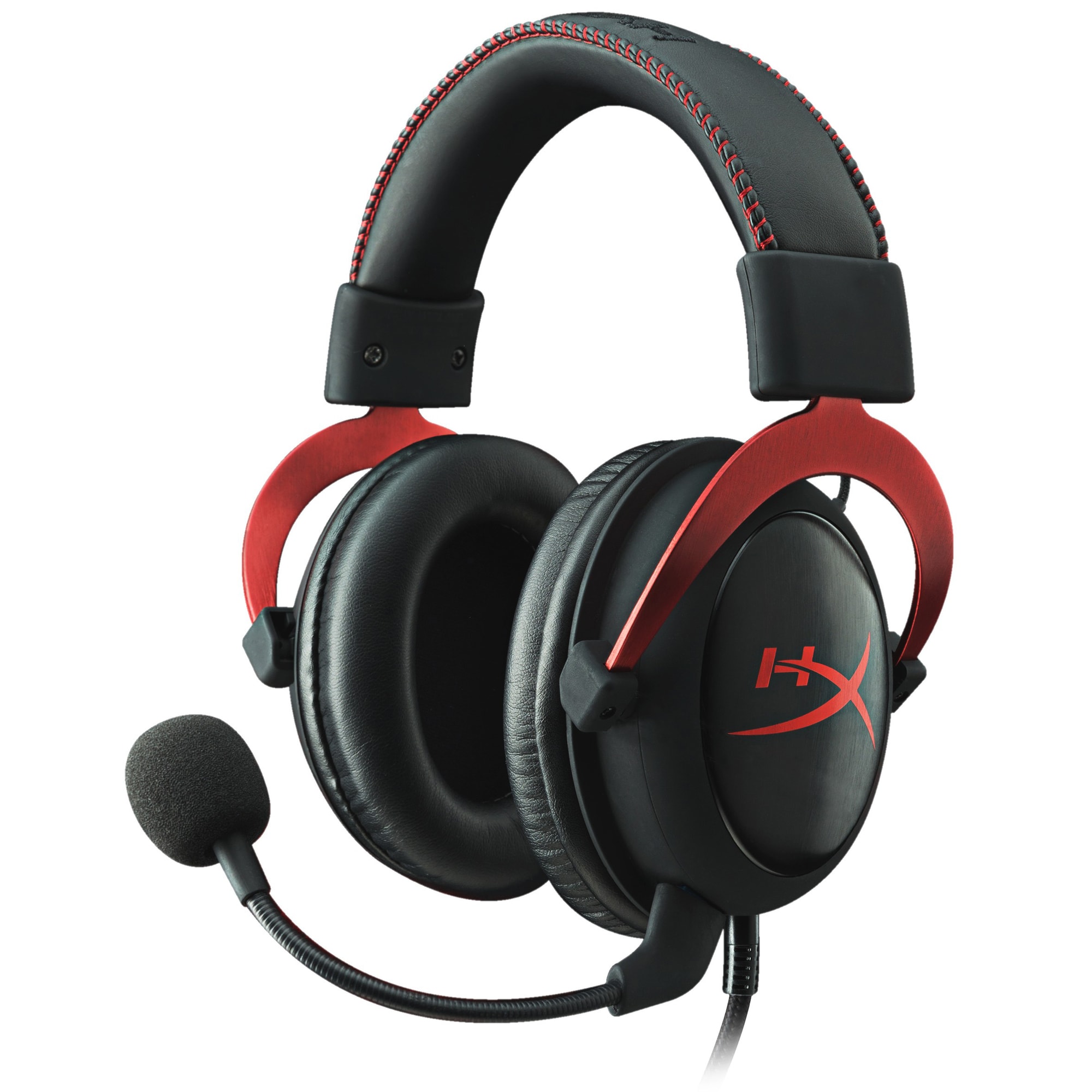 HyperX gaming-headset rød/sort | Elgiganten
