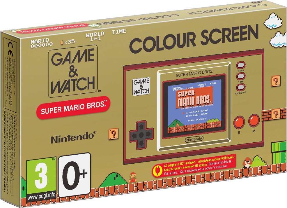 Nintendo Game & Watch: Super Mario Bros. spilkonsol | Elgiganten