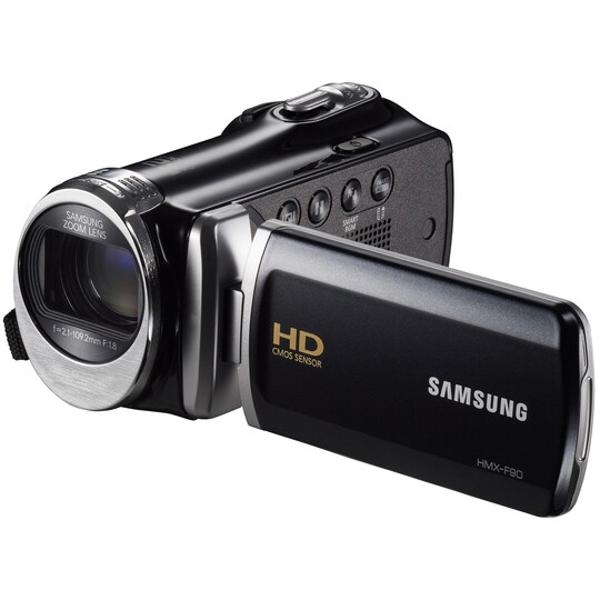 Samsung F90 videokamera (sort) | Elgiganten