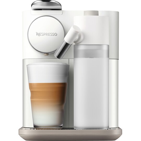 NESPRESSO® Gran Lattissima-kaffemaskine fra DeLonghi, Hvid | Elgiganten