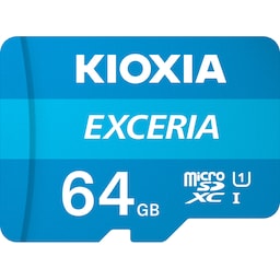 Kioxia Exceria 64 GB hukommelseskort