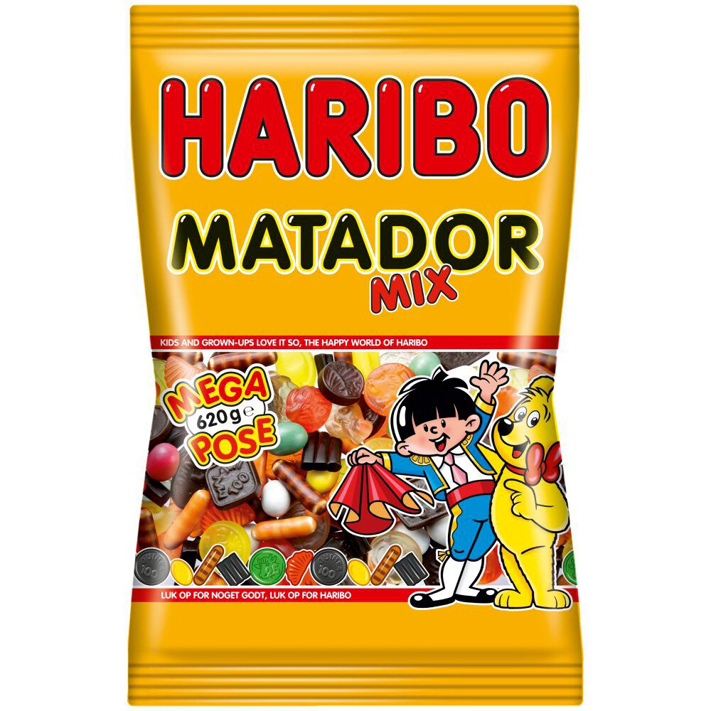 Necessities tøve tit Haribo Matador Mix slikpose | Elgiganten