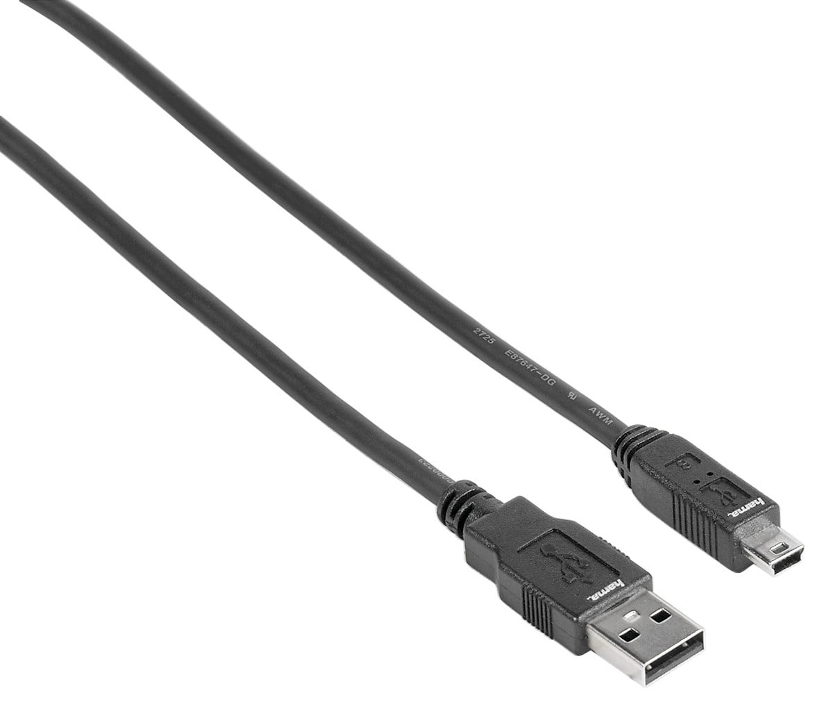 Hama Mini USB - USB kabel (1.8 m) | Elgiganten