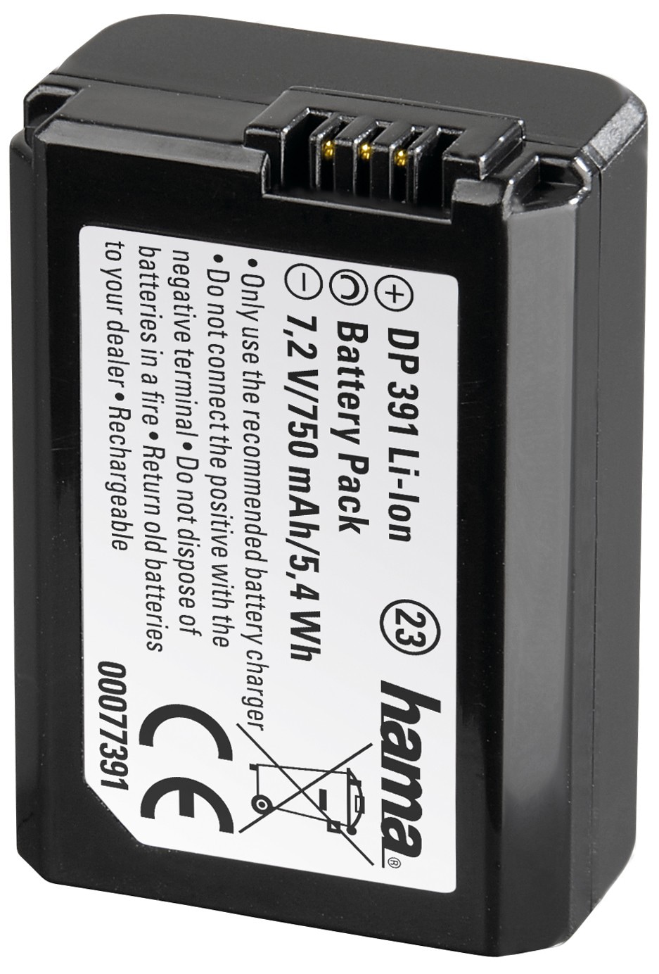 Hama DP-391 Li-ion kamerabatteri (Sony NP-FW50) | Elgiganten