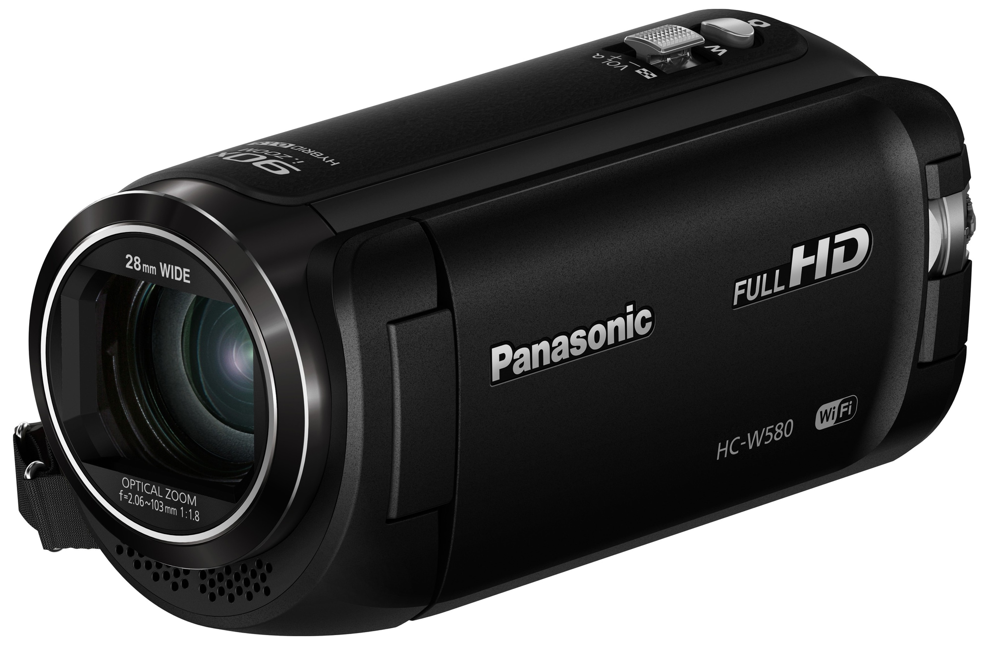 Panasonic HC-W580 twin videokamera - sort | Elgiganten