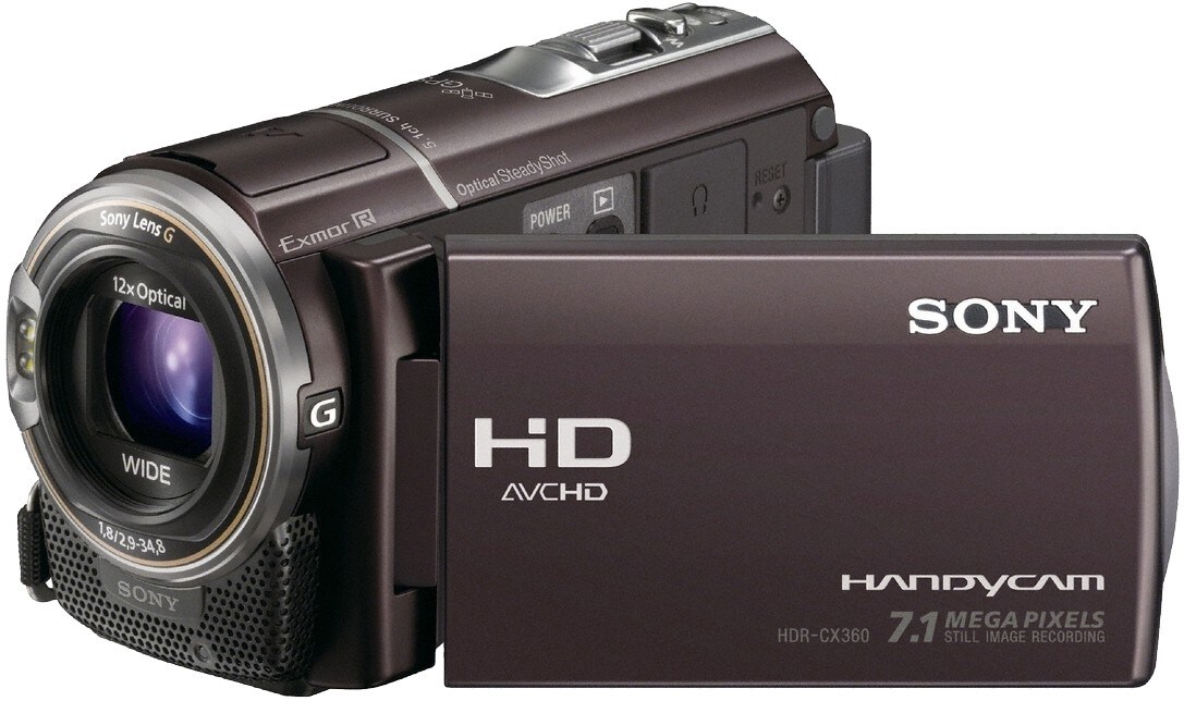 Sony HDR-CX360VE Videokamera (Brun/Metallic) Elgiganten