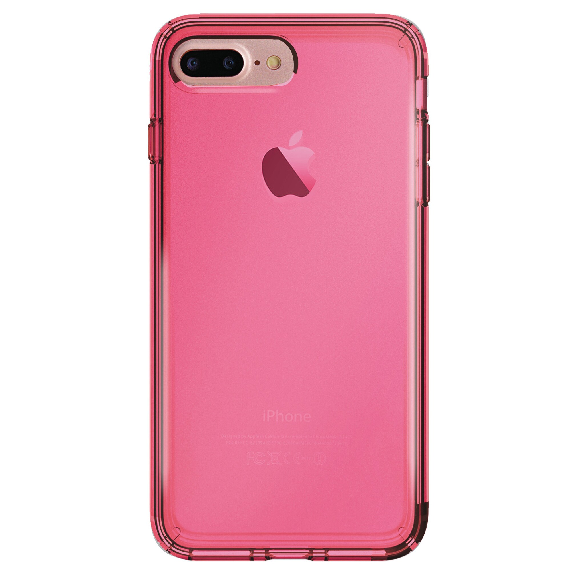 Puro 0.3 Nude iPhone 7 Plus cover (pink) | Elgiganten