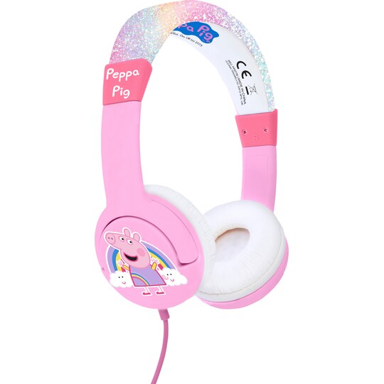 OTL Peppa Pig Prinsessan Peppa on-ear høretelefoner | Elgiganten